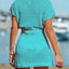 V-Neck Summer Beach Dress for Women