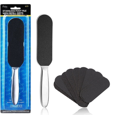 Premium Stainless Steel Double-Sided Foot File