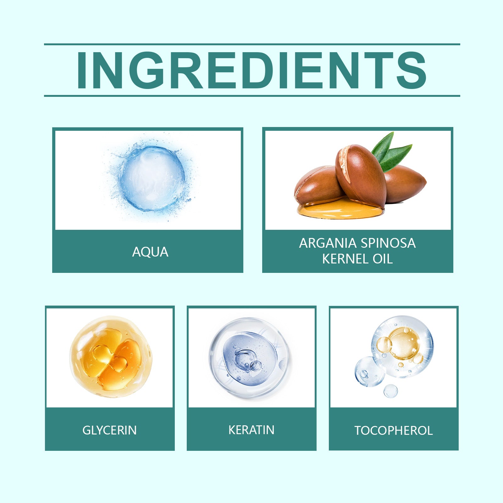 Argan Leave-In Hair Treatment Spray Moisturizes Split Hairs And Moisturizes Glossy Hair - Korvel