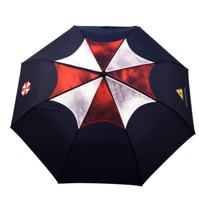 Creative Folding Sunny Umbrella Biochemical Crisis Triple Fold Sunshade Umbrella Rain and Rain dual-use - Korvel