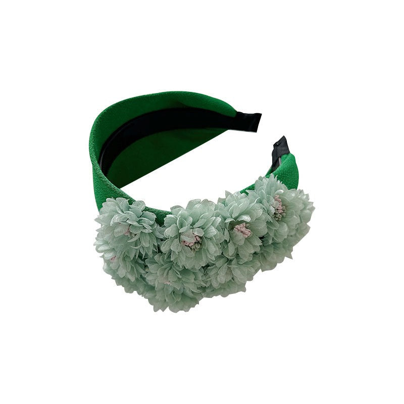 Large bandeau en tissu fait main