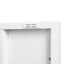 Gabinete de Almacenamiento de Acero Blanco Premium con Particiones Móviles