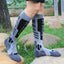 New Merino wool skiing socks with thickened towel bottom for men and women's outdoor winter high tube hiking socks - Korvel