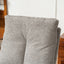Accent Rocking Chair with Footrest High Back Rubber Wood Rocking Legs Bedroom Living Space - Korvel
