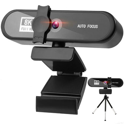4K Auto Focus USB Live Webcam with 1080p Clarity
