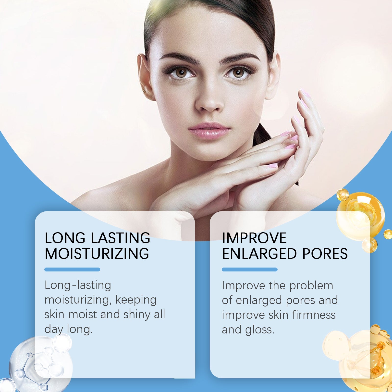 Firming Facial Essence, Moisturizing, Silky And Enhancing Skin Elasticity Daily Skin Care Moisturizing Essence - Korvel