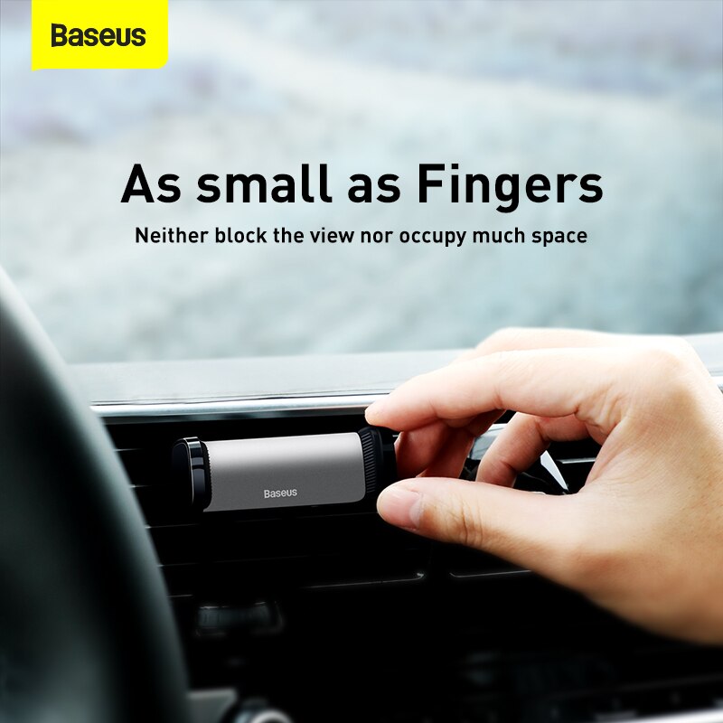 Support de téléphone pour voiture Baseus pour ventilation d'air