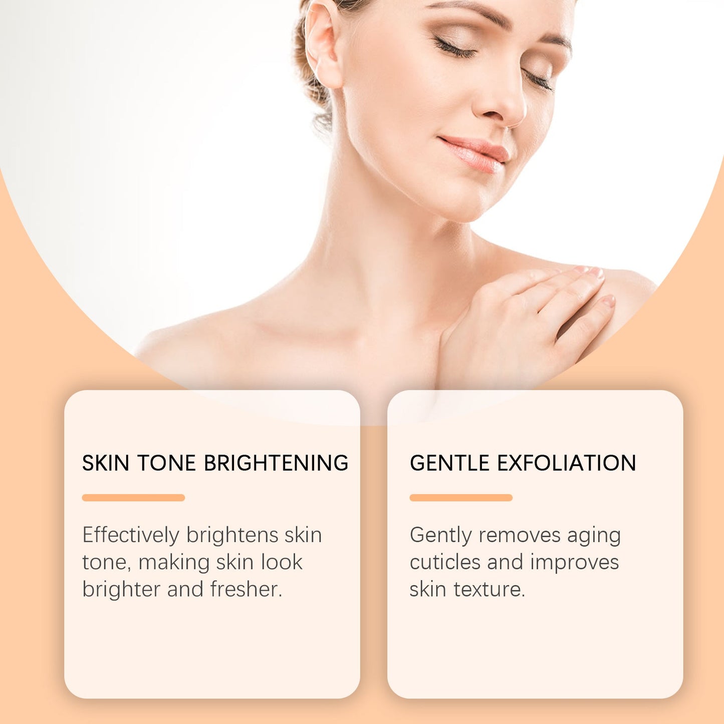 Facial Scrub Gently Cleanses Facial Skin, Exfoliates, Moisturizes, Moisturizes And Brightened - Korvel
