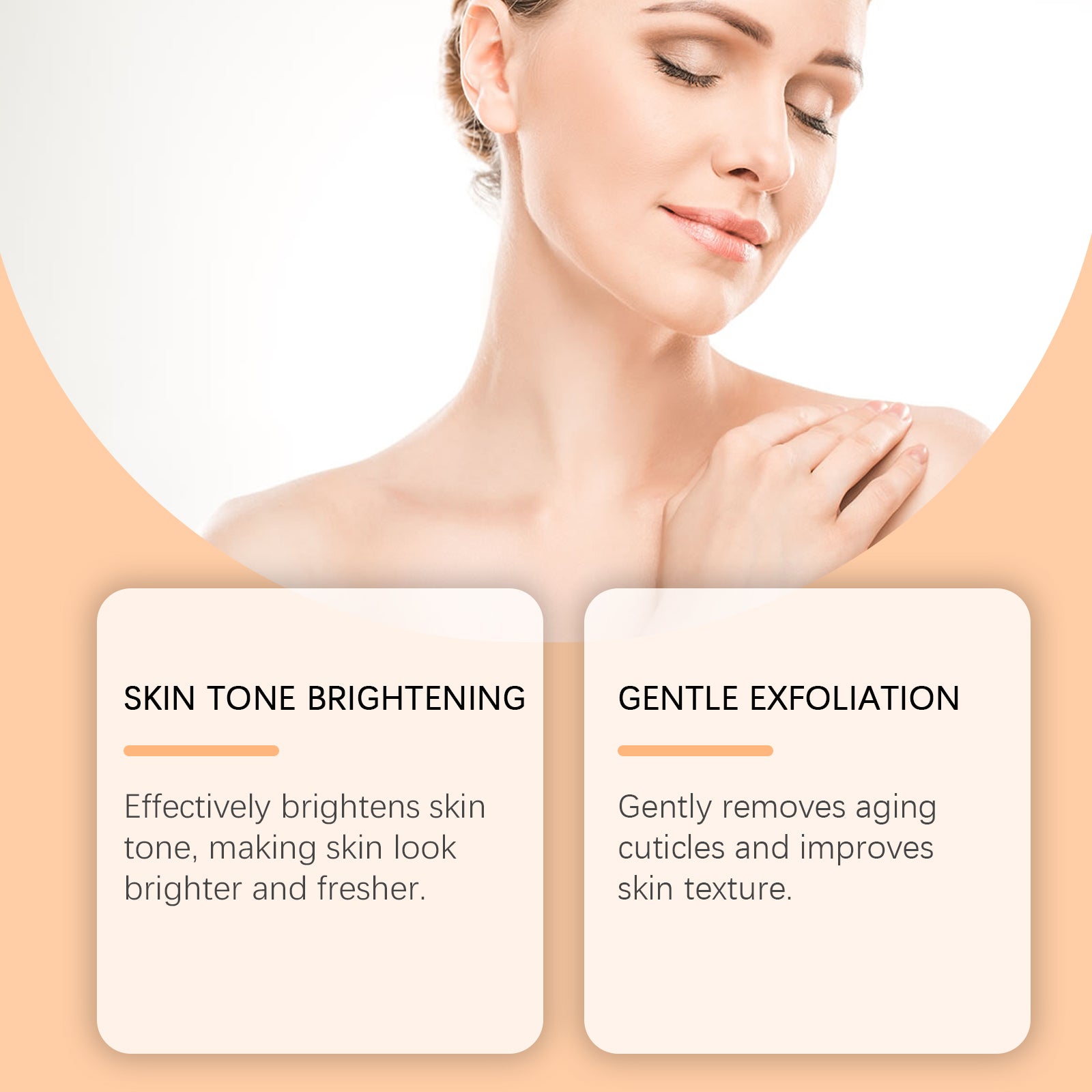 Facial Scrub Gently Cleanses Facial Skin, Exfoliates, Moisturizes, Moisturizes And Brightened - Korvel