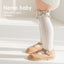 Hollow Mesh Floral Bow Princess Socks Combed Cotton Girls Stockings - Korvel