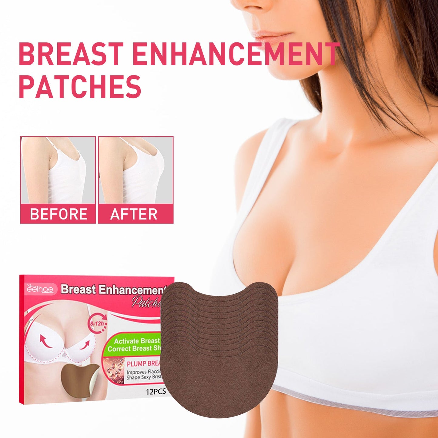 Chest Round Stick Chest Firming Plump Plump Plump Chest Anti-Sagging Moistening Lift Stick - Korvel