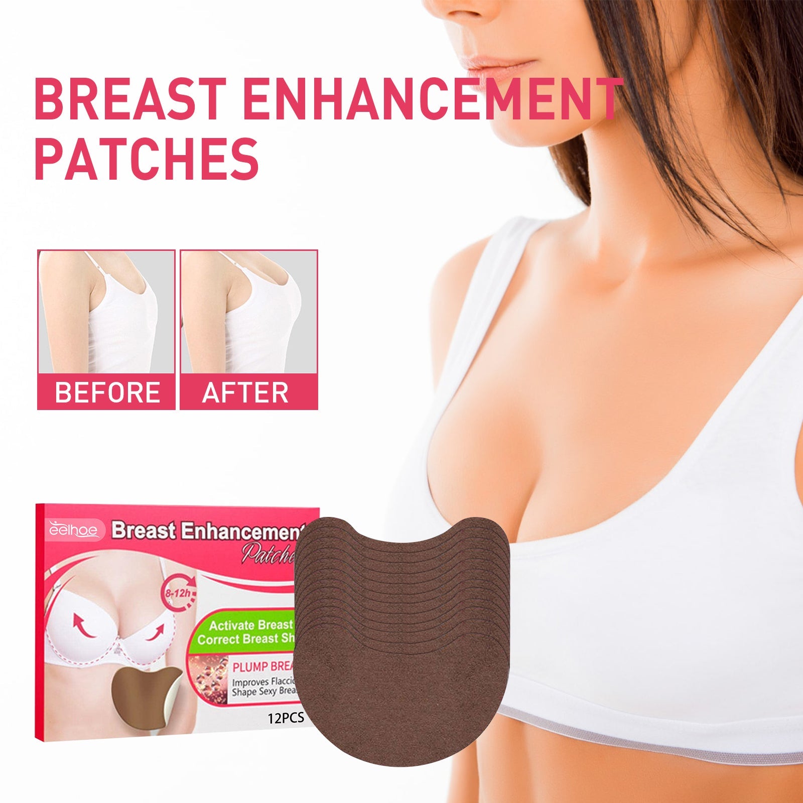 Chest Round Stick Chest Firming Plump Plump Plump Chest Anti-Sagging Moistening Lift Stick - Korvel