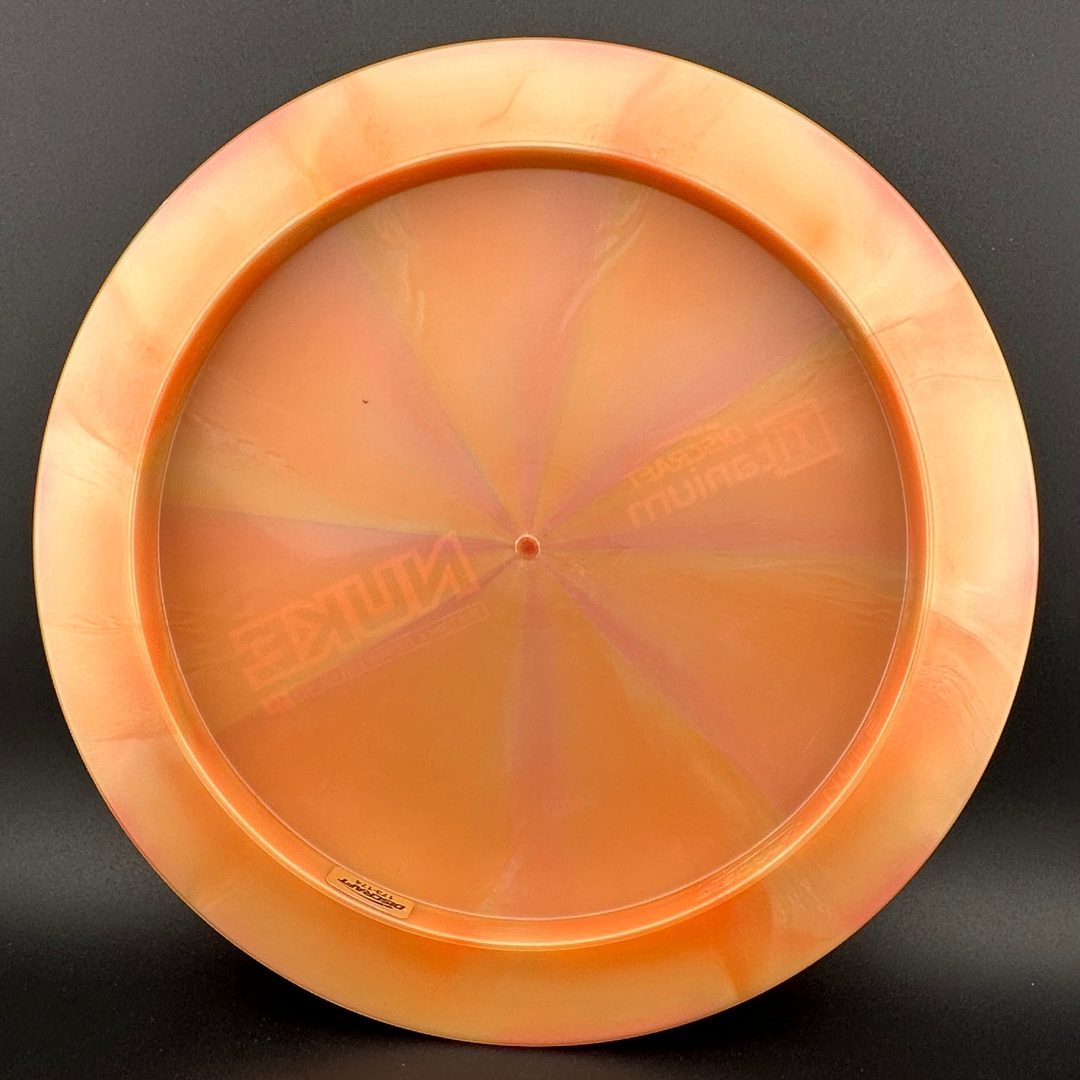 Titanium Swirl Nuke Disc Golf Driver