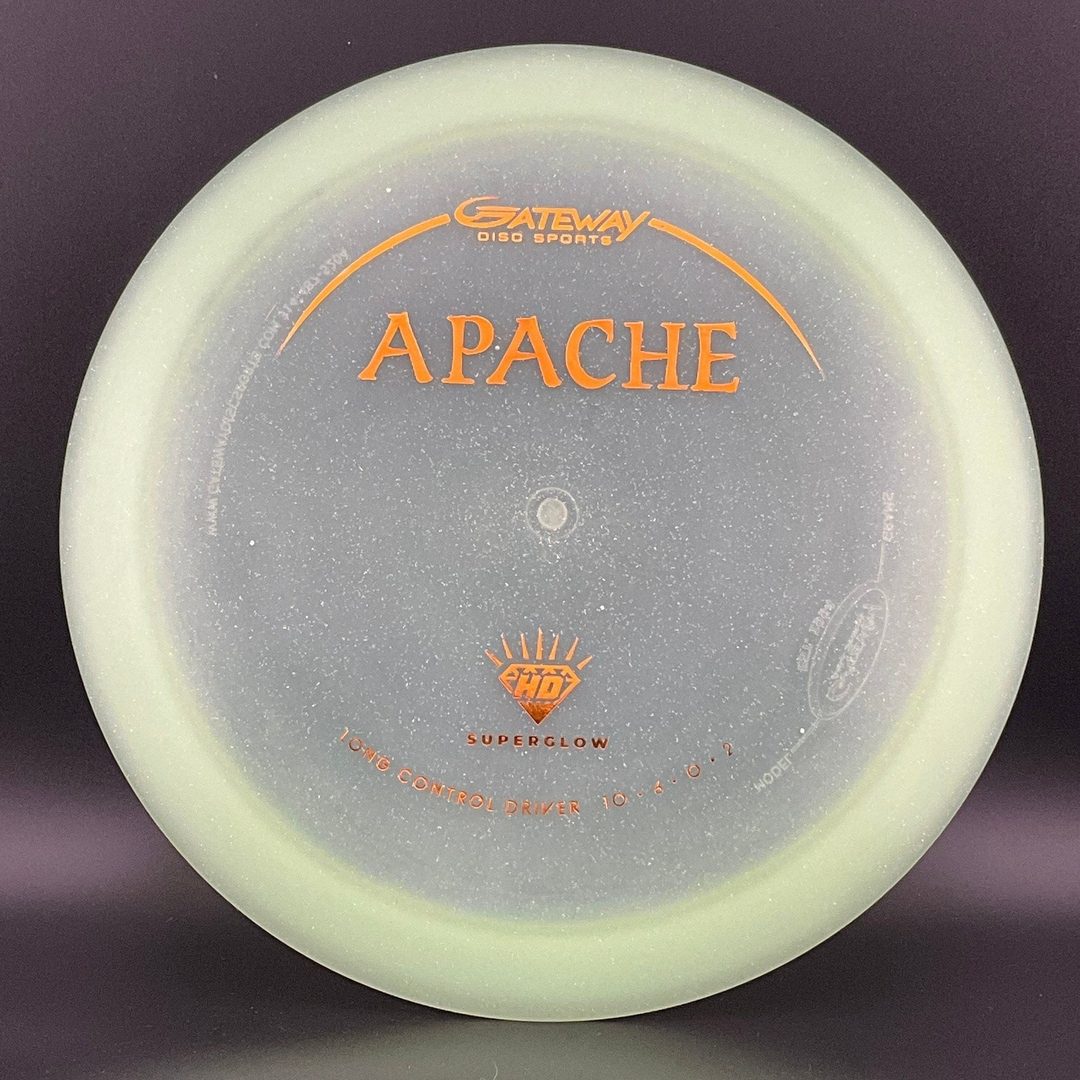 Controlador de Disco de Golf HD Superglow Metal Flake Apache