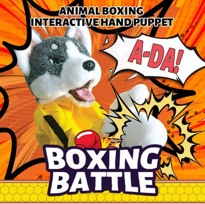 BoxyPup Hand Puppet - Interactive Plush Toy