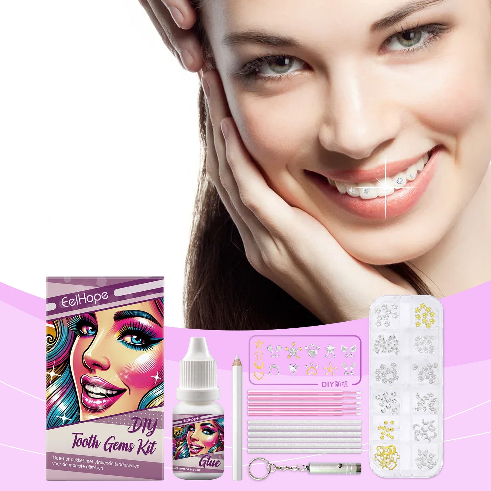 Diy Fashion Dental Set Creative Diy Fashion Dental Set Smile Confidence Dental Drill Set - Korvel
