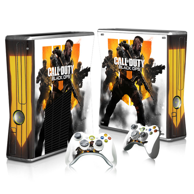 Xbox 360 Slim Full Body Color Membrane Stickers with Scratch-Resistant Protection - Korvel
