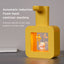 Cute Cat Rechargeable Touchless Automatic Soap Dispenser 400ml Kids foam Soap Dispenser with Night Light - Korvel
