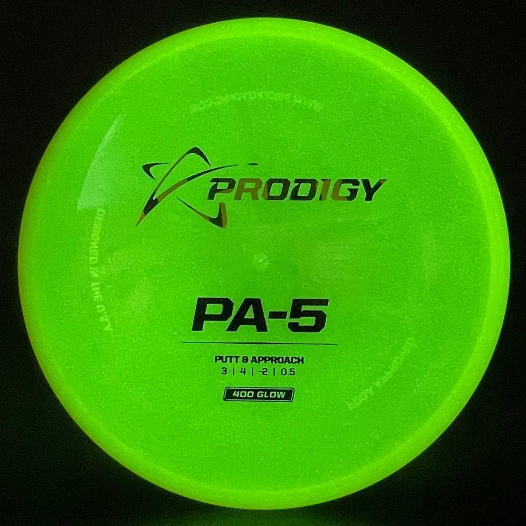 Glow PA-5 Disc Golf Disc - 400 Plastic