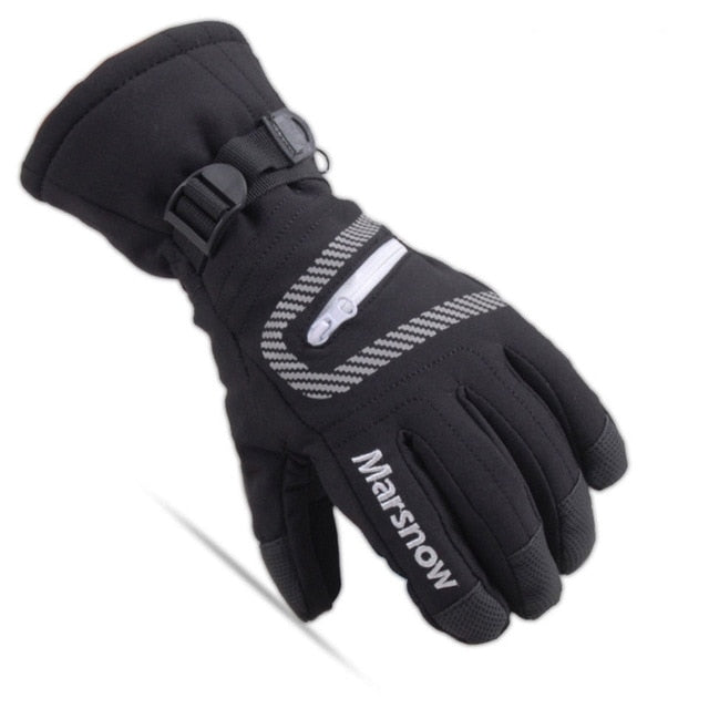 Winter Warm Snowboarding Ski Gloves men women Kids Snow Mittens Waterproof Skiing Breathable Air S/M/L/XL - Korvel