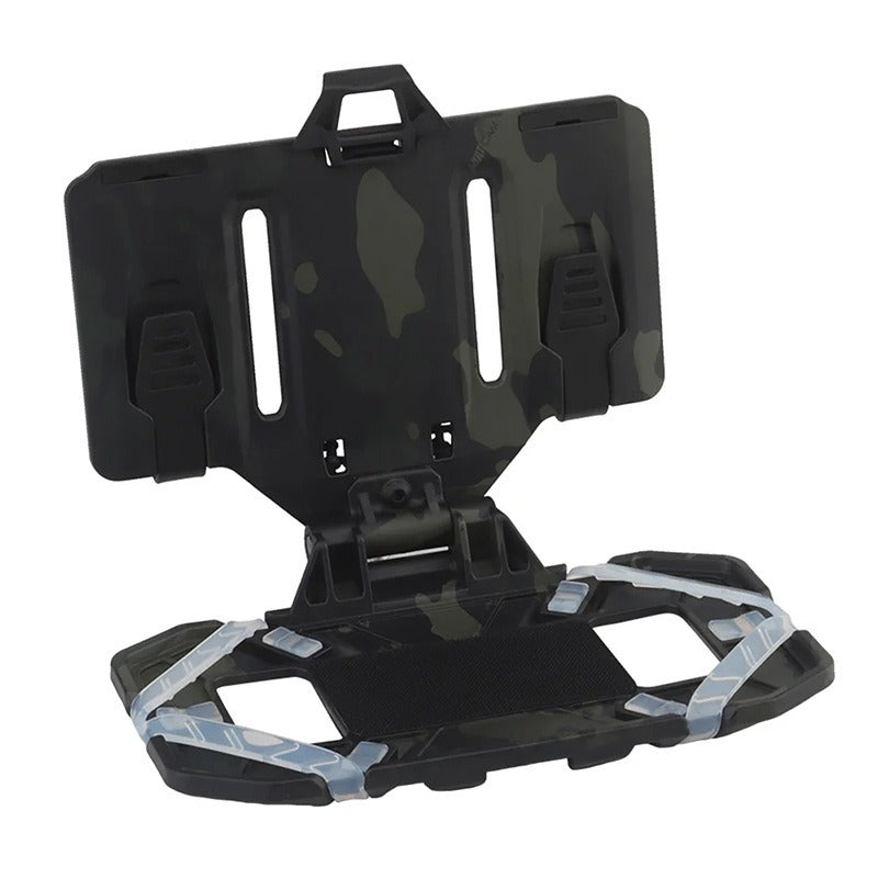 Folding navigation board MOLLE mount tactical vest mobile phone holder navigator chest mount universal - Korvel