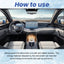 Snow Remover, Car Windshield Snow Melt Defogging Fast And Easy Deicing Heater - Korvel