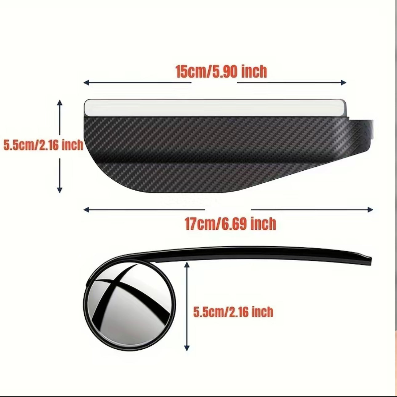 ClearView Spot Mirrors - Korvel