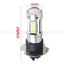 2Pcs H3 H1 W5W T10 White 4014 Chips 30 SMD High Power LED Fog Light Headlight Lamps Bulb Lens DC 12V - Korvel