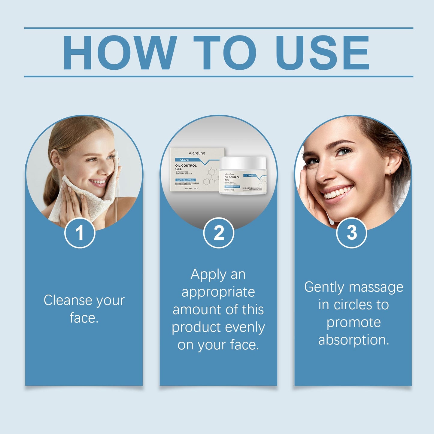 Oil Control Soothing Moisturizing Gel - Korvel