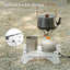 Folding Mini Table - Ultralight PP Camp Table & Tray (97g) Food-grade, Portable for Camping & Hiking Gear - Korvel