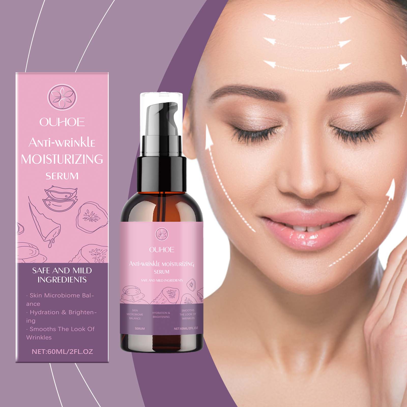 Hydrating Essence Hyaluronic Acid Vitamin Essence Moisturizes And Moisturizes Facial Skin - Korvel