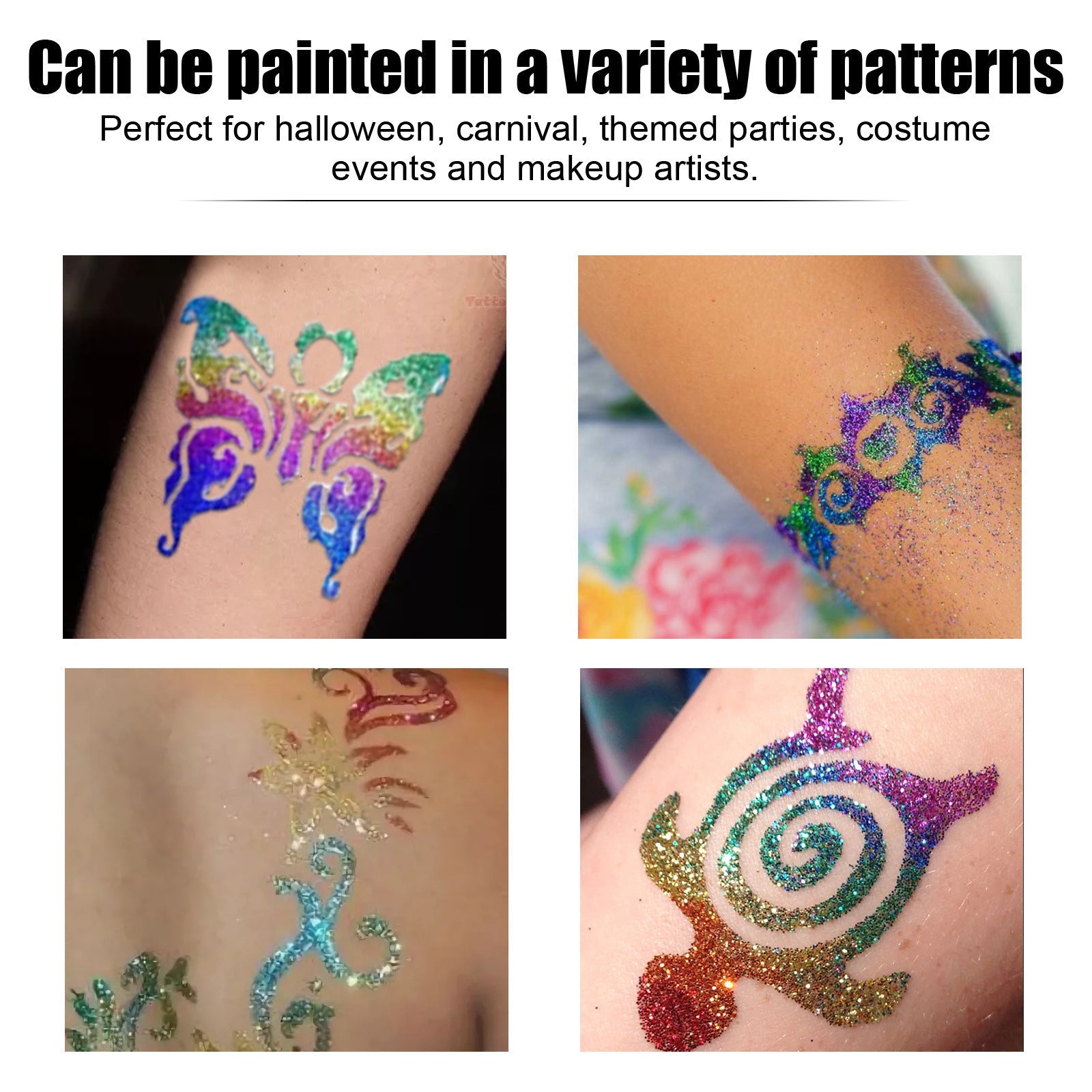 Flash Tattoo Skin Glue Painting Eye Makeup Glitter Glitter Face Body Skin Tattoo Glue - Korvel