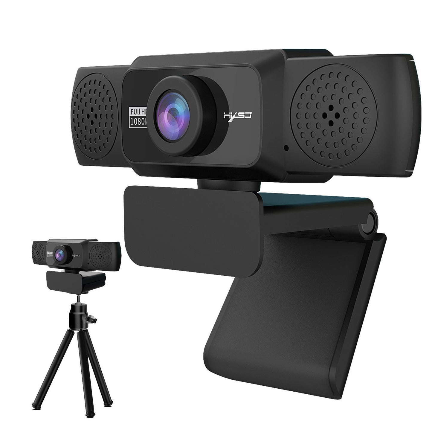 1080P high-definition computer camera with 360 degree rotatable video conferencing and live streaming of online courses - Korvel