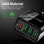 4USB mobile phone charger, multi port USB charging head charger - Korvel