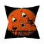 Trick or treat/pumpkin Cushion Cover 45*45cm Happy Halloween Throw Pillow Cover Happy Fall Y'all ghosts Horror Pillowcase - Korvel