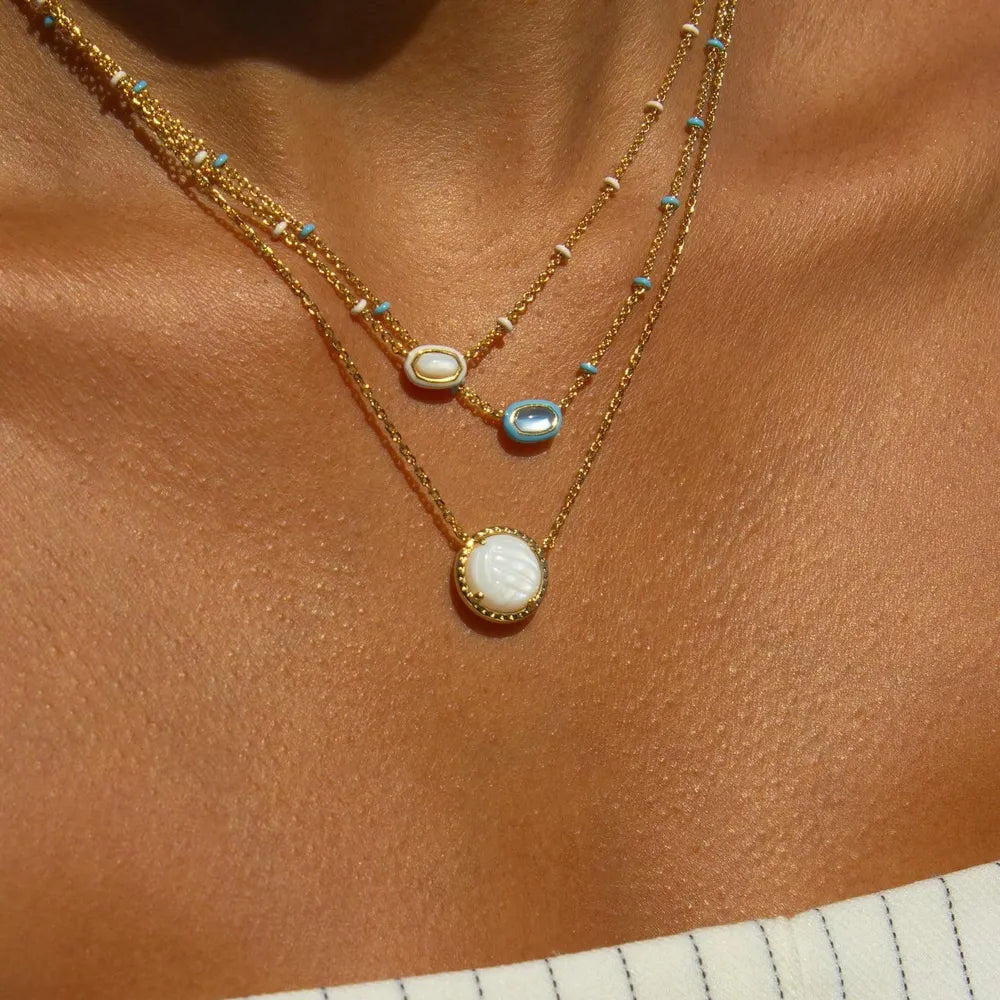 Sporty Element Resin Necklace - Korvel