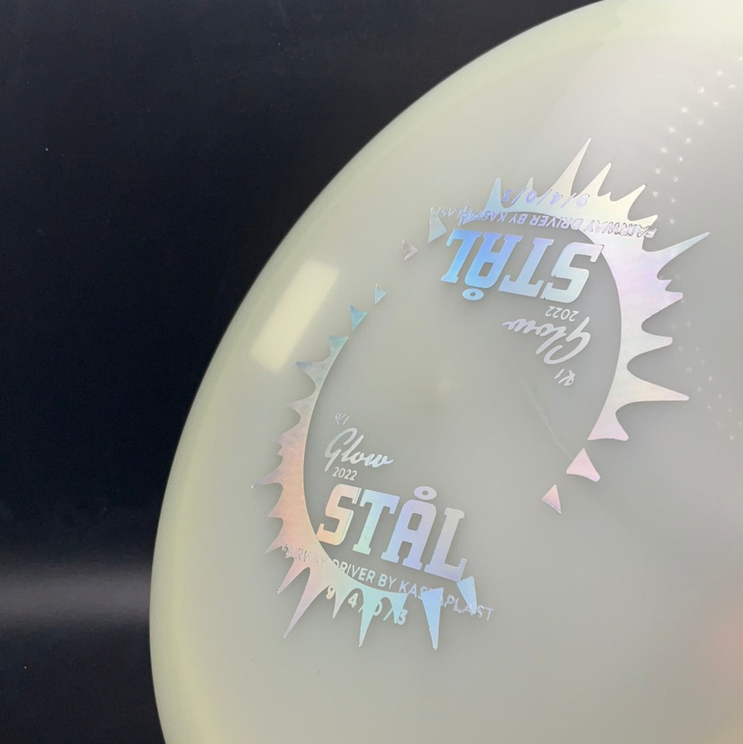 K1 Glow Stal 2022 - Double Stamps Disc Golf Driver