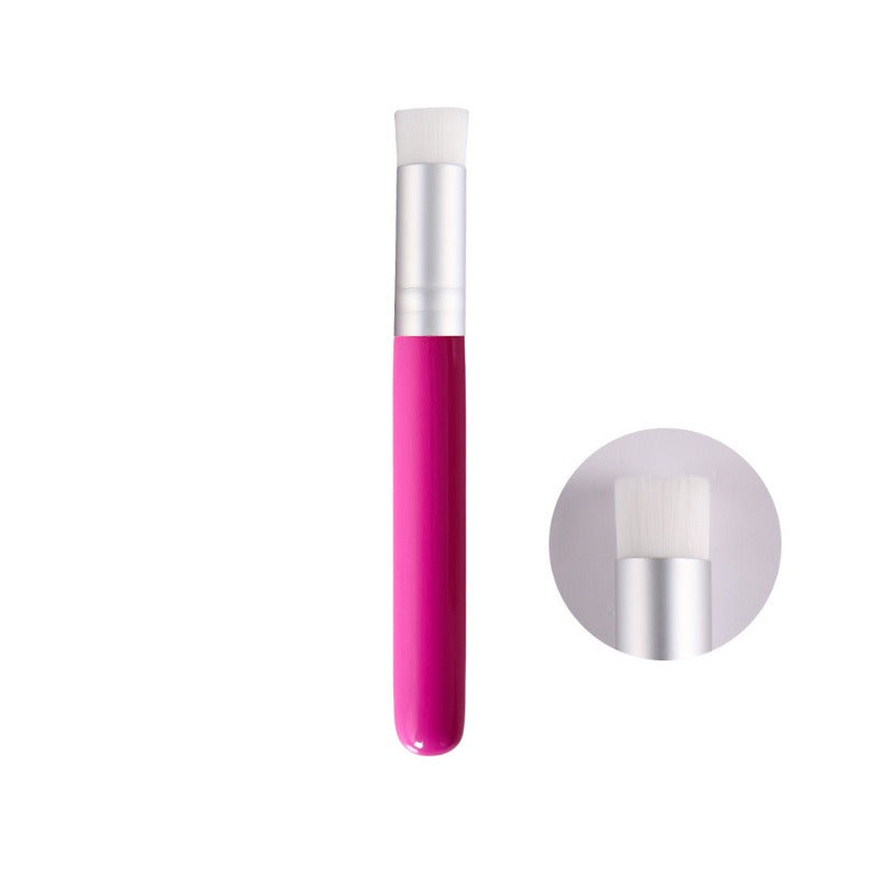 Washing Nose Brush Gods Deep Clean Pores Blackheads Convenient Fine Soft Bristles Manual Beauty Cleaning Flat Head Cleansing Brush - Korvel