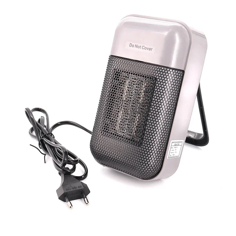 500W Portable Electric Fan Heater for Home & Office