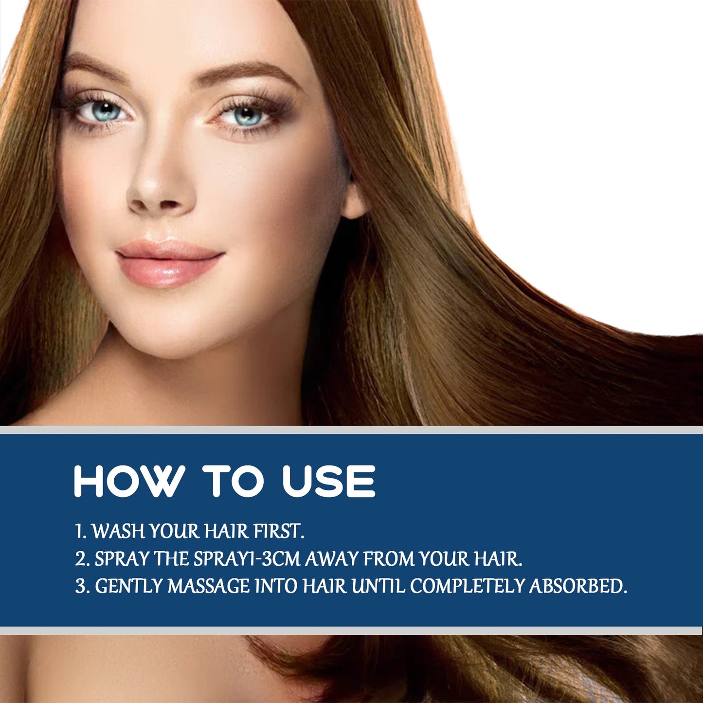 EAST MOON Hair Treatment Spray for Moisturizing and Softening