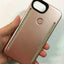 Light Up Duo Case for iPhone X SE 6 7 8 Plus Selfie Luminous Cover with Retail Package - Korvel