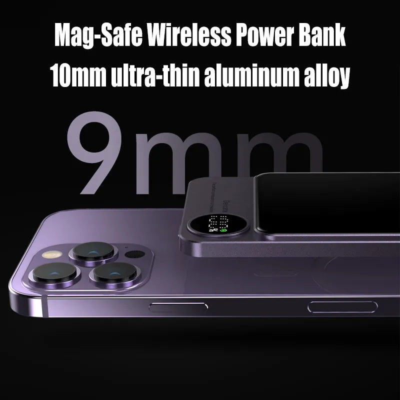 10000mAh MagSafe Magnetic Power Bank - PD20W Wireless Fast Charger