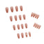 Aurora Butterfly Manicure Wearing Nail Detachable Nail Patch Nail Patch Nail Patch Ballet Nail Coffin Nail - Korvel