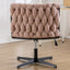 Premium Armless Pink Office Desk Chair