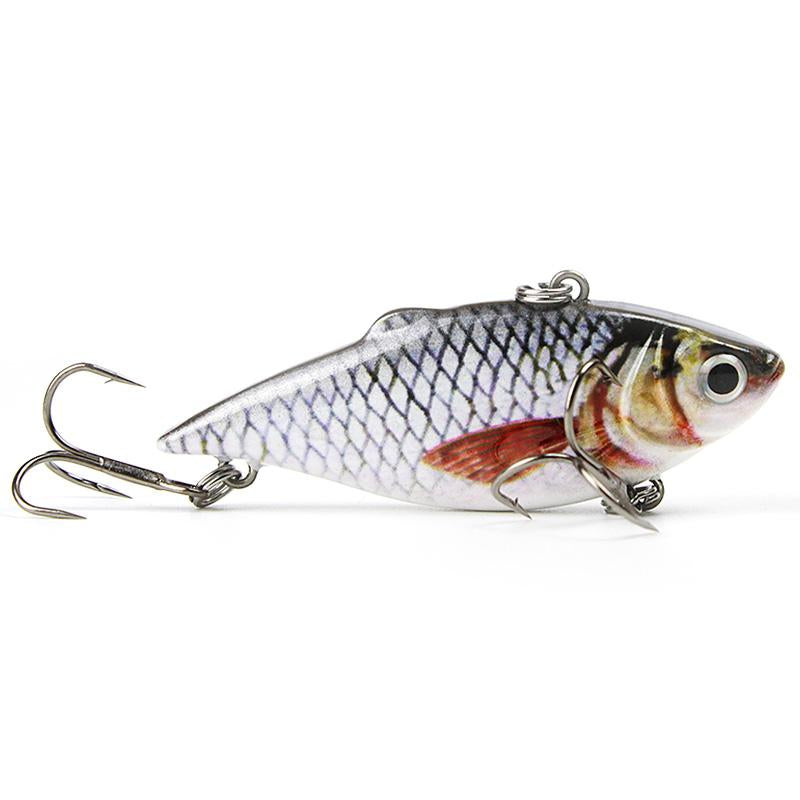 Mmlong 2.5/8.6g Vib Crankbait Lifelike Fishing Lure  Slow Sinking Hard Fish Wobbler Pes - Korvel