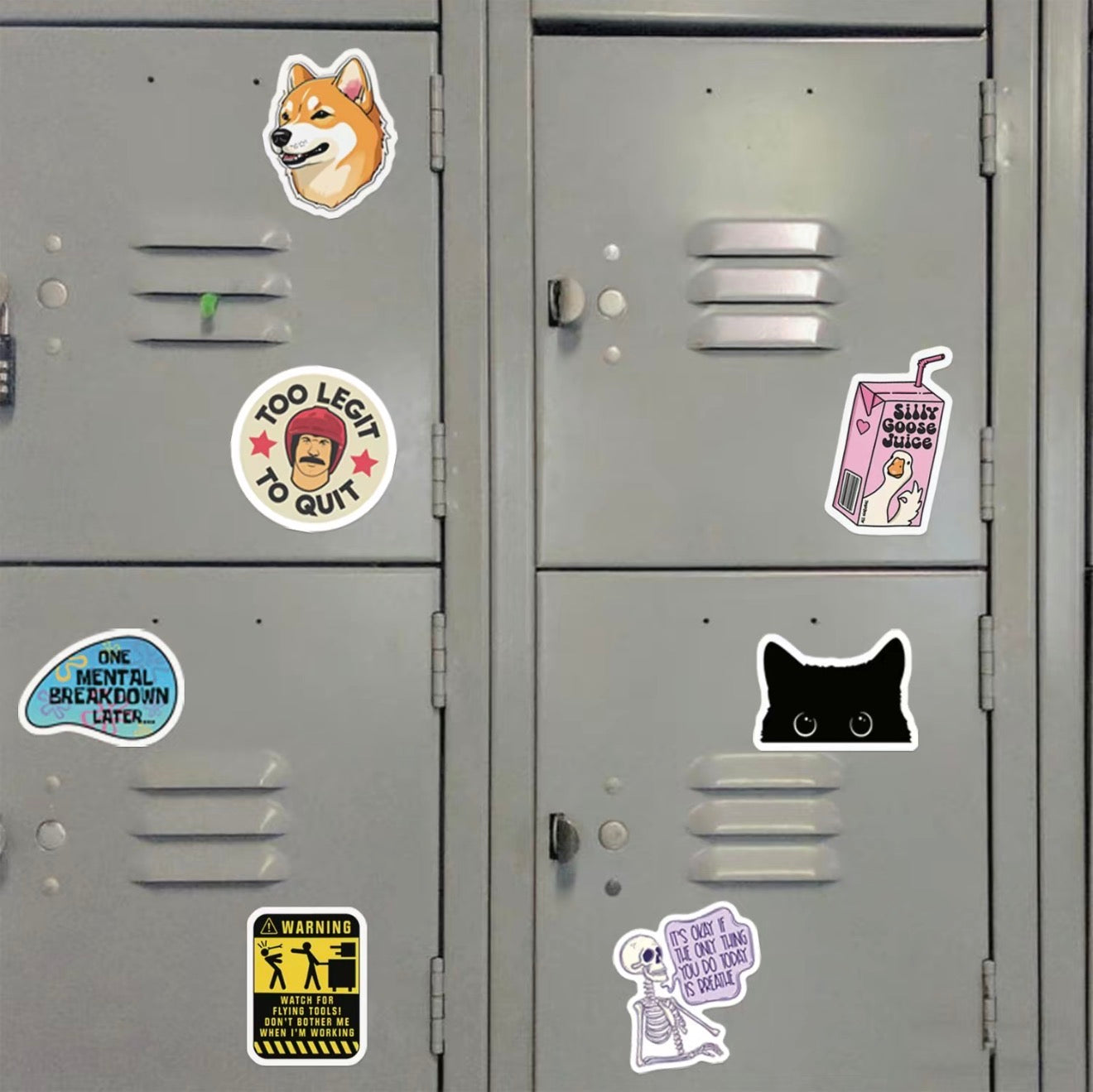 Paquete SnarkyStick de 130 PCS - Stickers de Humor Audaz