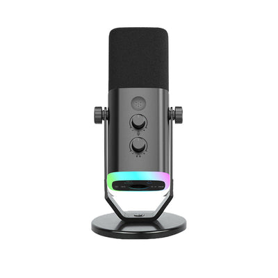 Condenser Microphone for Computer Live Streaming Karaoke Recording Audio Pickup Capacitor Mic for Mobile Phone Universal Karaoke Singing Gaming - Korvel