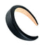 Bright Sponge Hair Hoop Wide Edge Thick Colored Shiny Silk Fabric Hair Accessories - Korvel