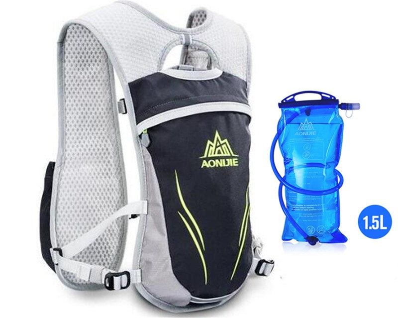 AONIJIE Running Marathon Hydration Nylon 5.5L Outdoor Running Bags Hiking Backpack Vest Marathon Cycling Backpack - Korvel