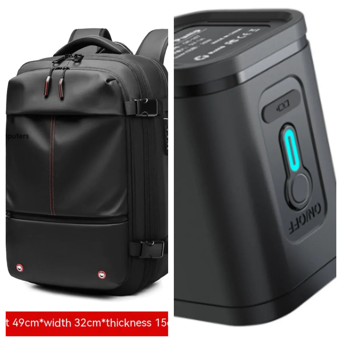 Men's Business Multifunction Laptop Backpack